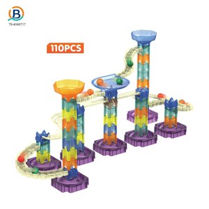 Wholesale Marble Race Track Toy – DIY Design & 110 PCS