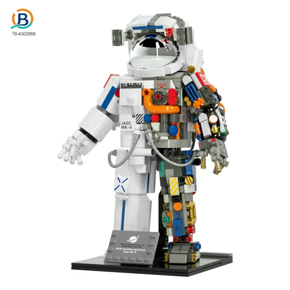 Astronaut Model Toy with Movable Joints & Electroplated Helmet (TB-4303956) — product photograph 1
