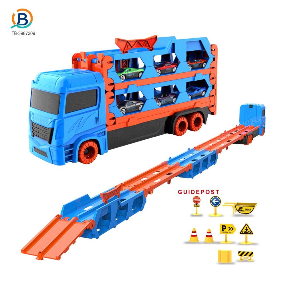 Deformable Track Ejection Car, Supports One-on-one Racing (TB-3987209) — product photograph 1