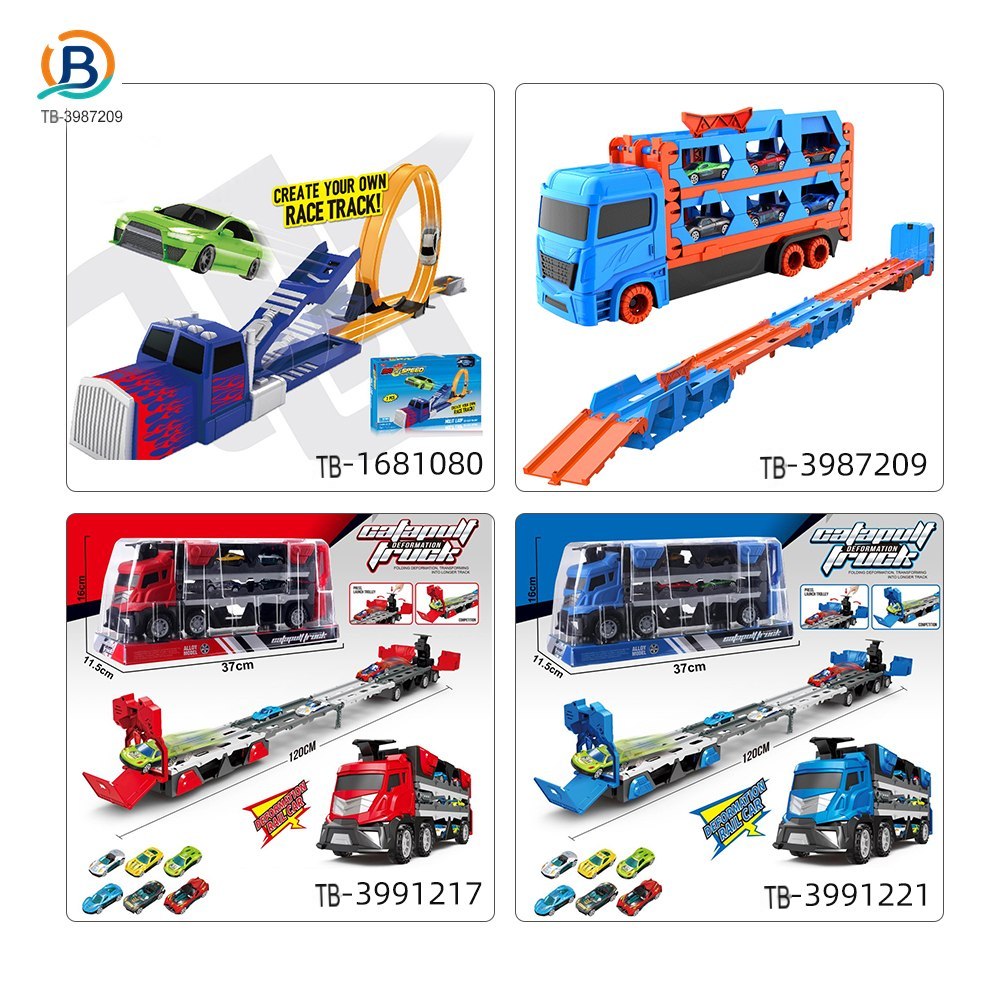 Deformable Track Ejection Car, Supports One-on-one Racing (TB-3987209) — product photograph 3