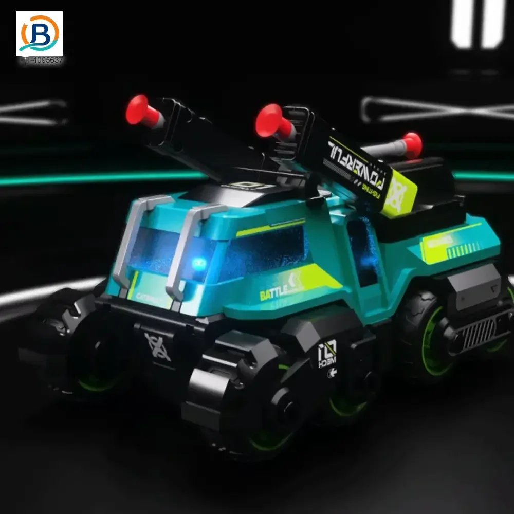 Diecast Ejection 2-in-1 Chariot with Deformation, Lights, and Battle Play (TB-4095637) — product photograph 2