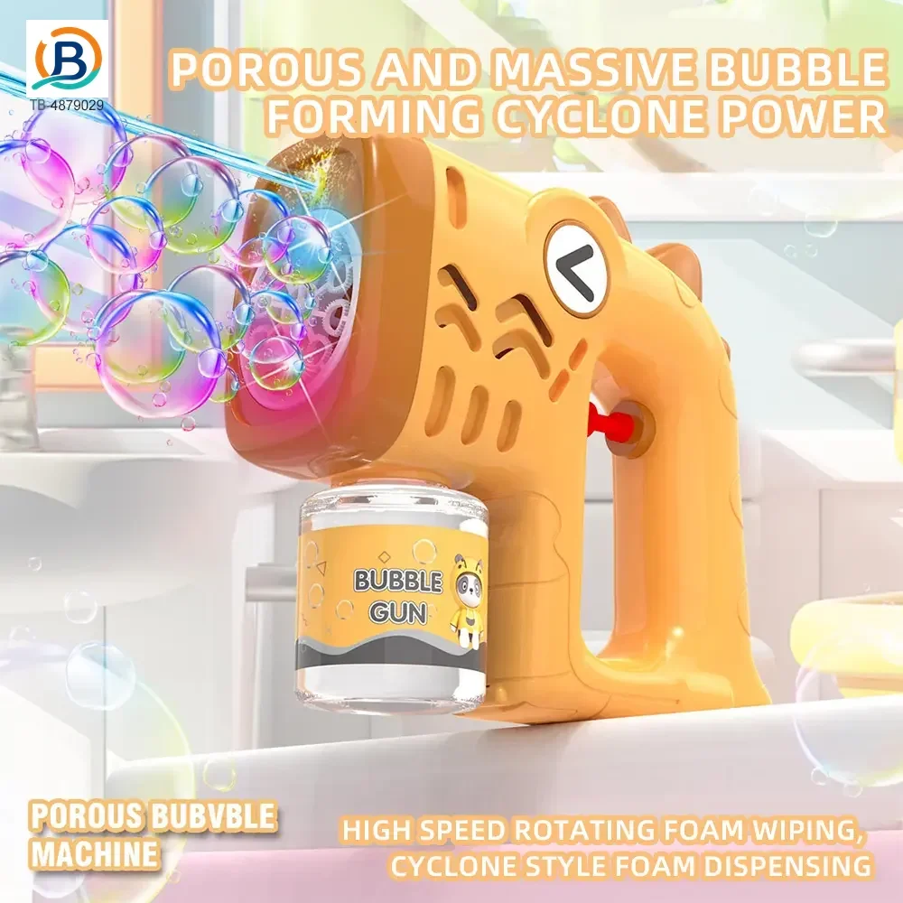 2-in-1 Dinosaur Bubble Water Gun Toy For Kids (TB-4879029) — product photograph 3