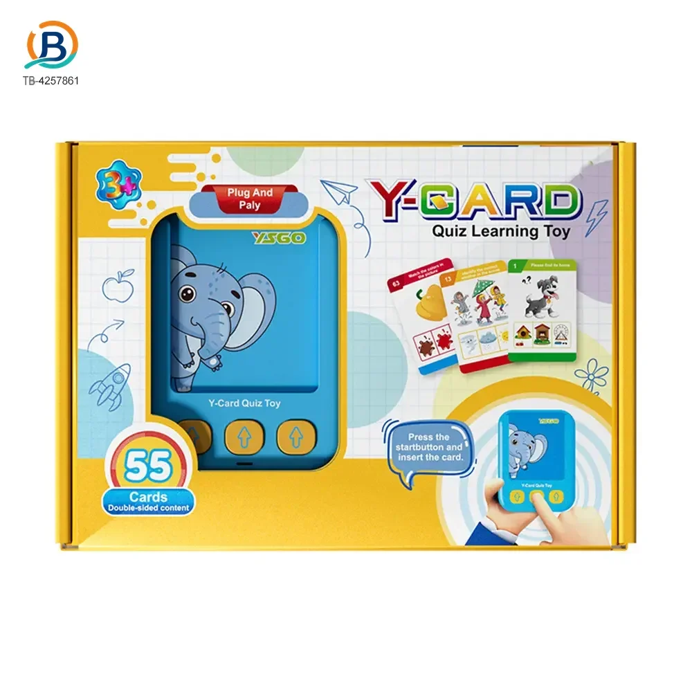 Interactive Multi-Language Card Learning Machine with 110 Knowledge Points (TB-4257861) — product photograph 5