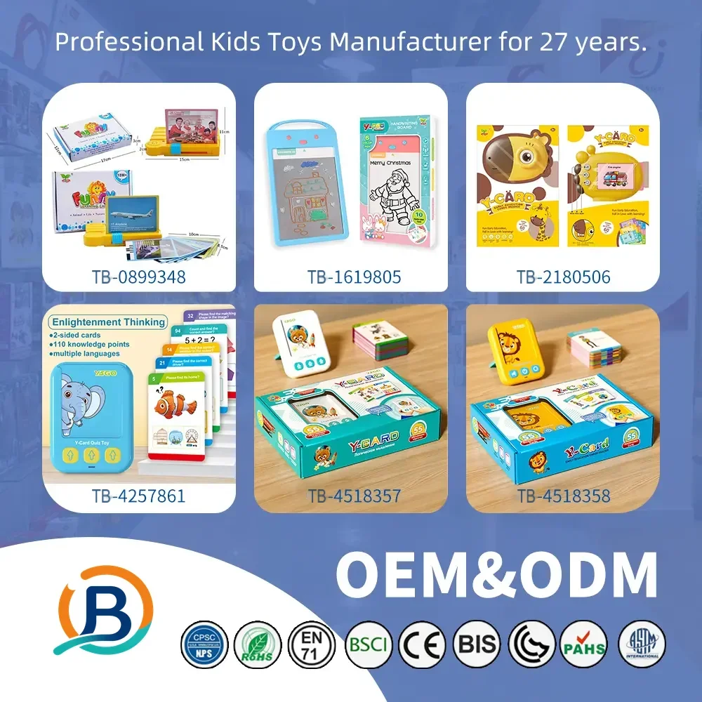 Interactive Multi-Language Card Learning Machine with 110 Knowledge Points (TB-4257861) — product photograph 6