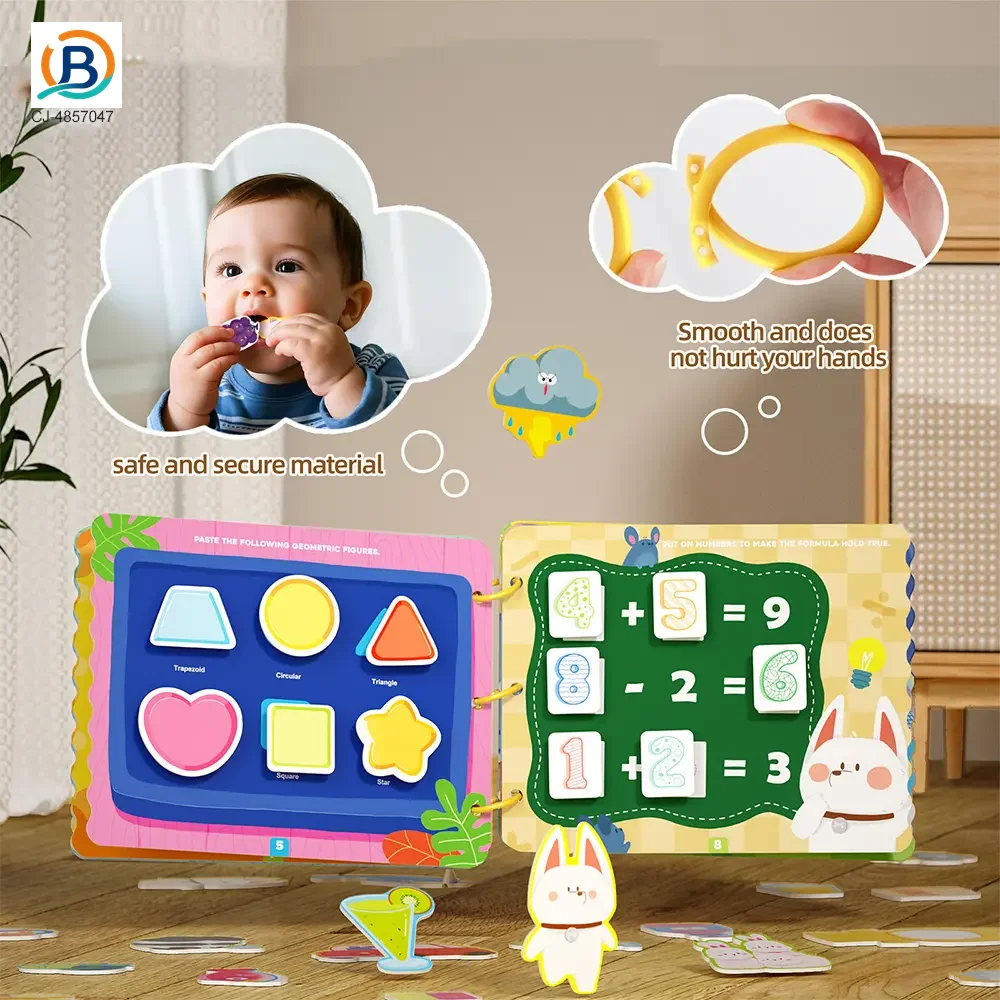 Magic Sticker Book for Kids with Four Learning Themes & Reusable Design (TB-4857047) — product photograph 4