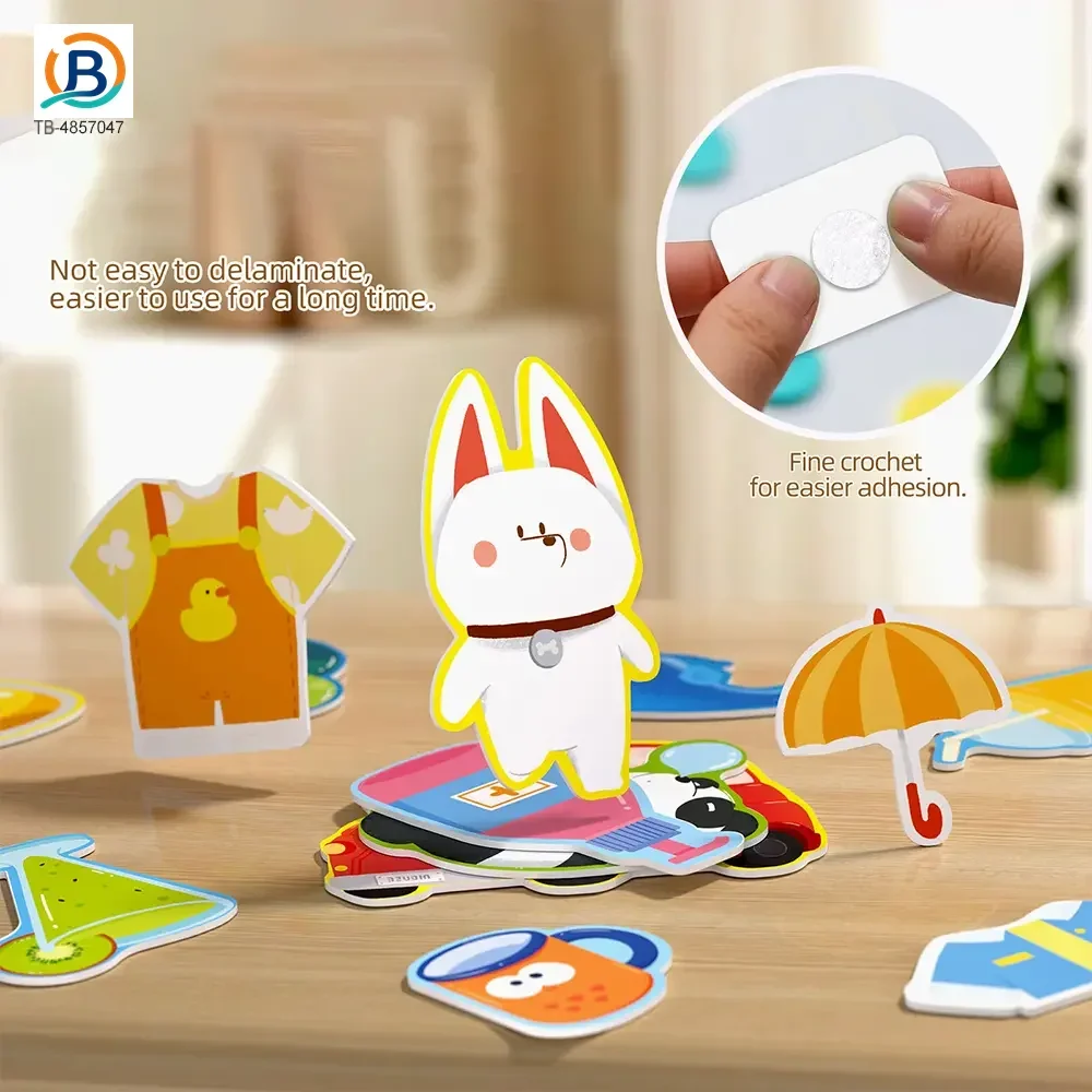 Magic Sticker Book for Kids with Four Learning Themes & Reusable Design (TB-4857047) — product photograph 5