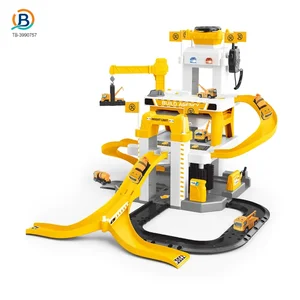 Wholesale Engineering Parking Lot Toy with Lights, Sounds & Interactive Features