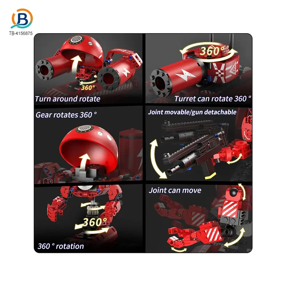 5-in-1 Programming Electric Robot with RC/APP Control & Transformable Models (TB-4156875) — product photograph 4
