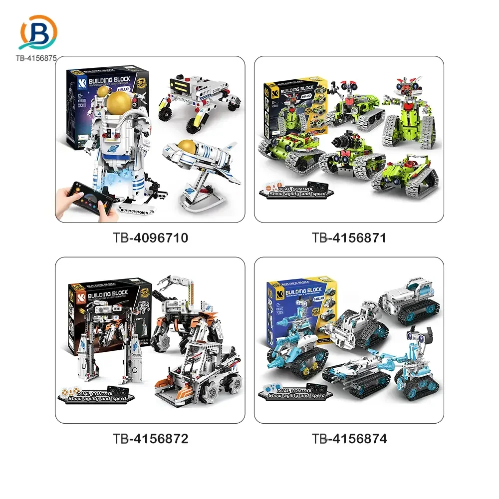 5-in-1 Programming Electric Robot with RC/APP Control & Transformable Models (TB-4156875) — product photograph 5
