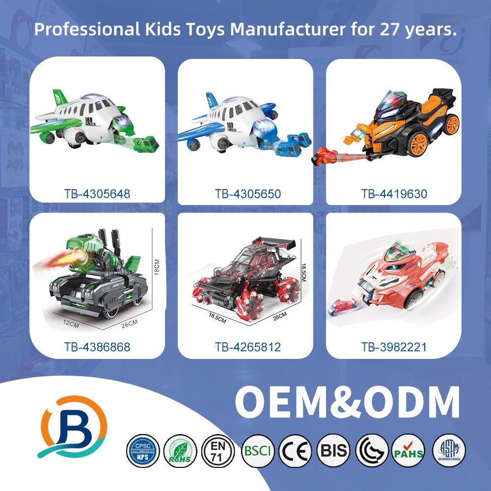 Aircraft Toy with RC Drive & One-Click Launch (TB-4305649) — product photograph 9
