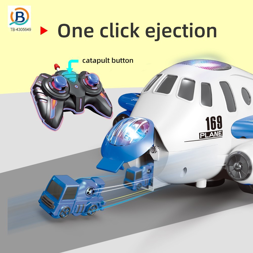 Aircraft Toy with RC Drive & One-Click Launch (TB-4305649) — product photograph 2