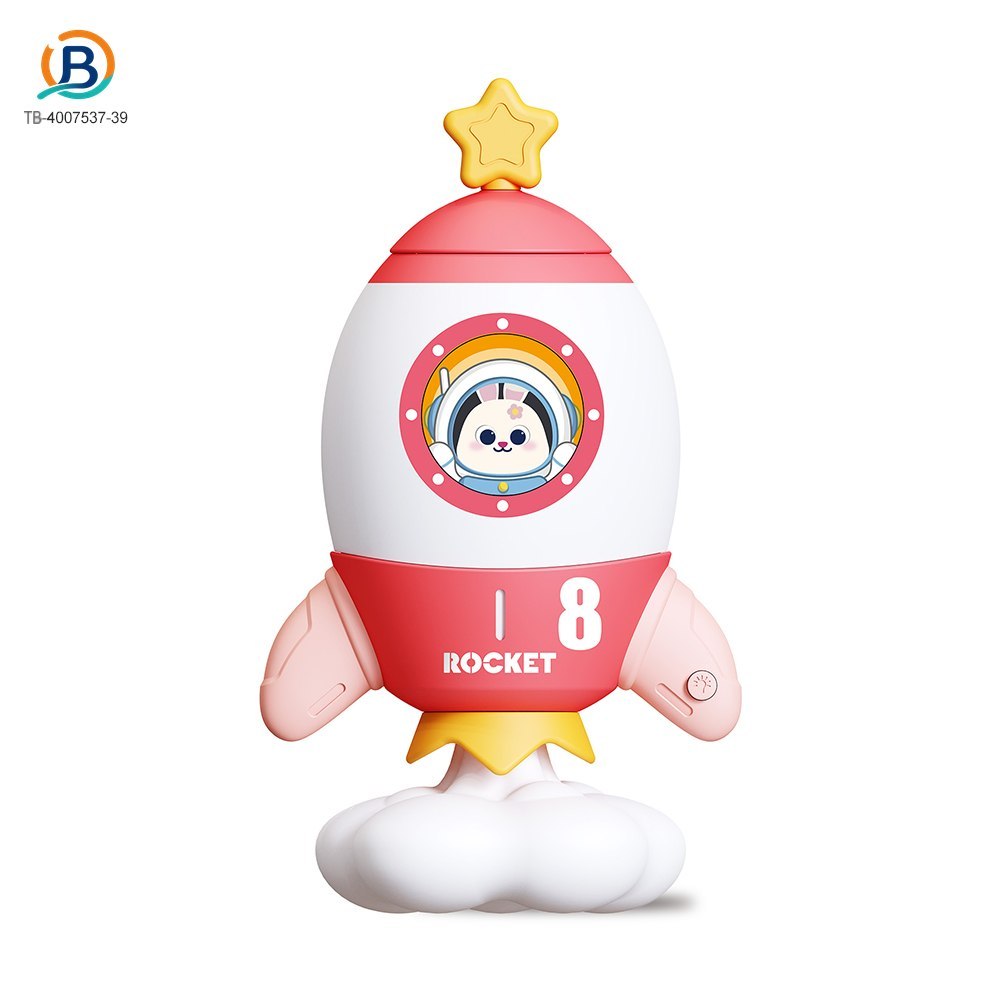 Rocket Piggy Bank Toy with Night Light (TB-4007537) — product photograph 7