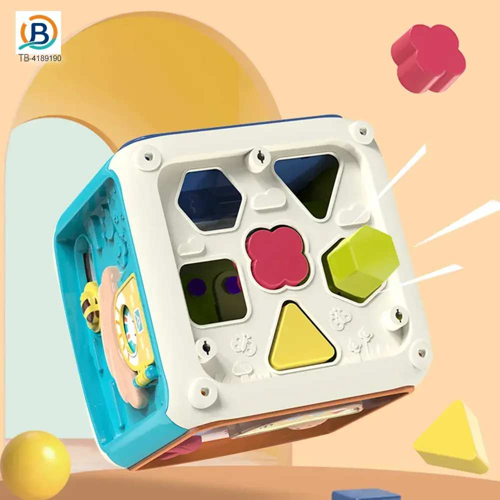 7-in-1 Activity Cube Seven Facet Toy with Music, Shapes, and Interactive Play (TB-4189190) — product photograph 4