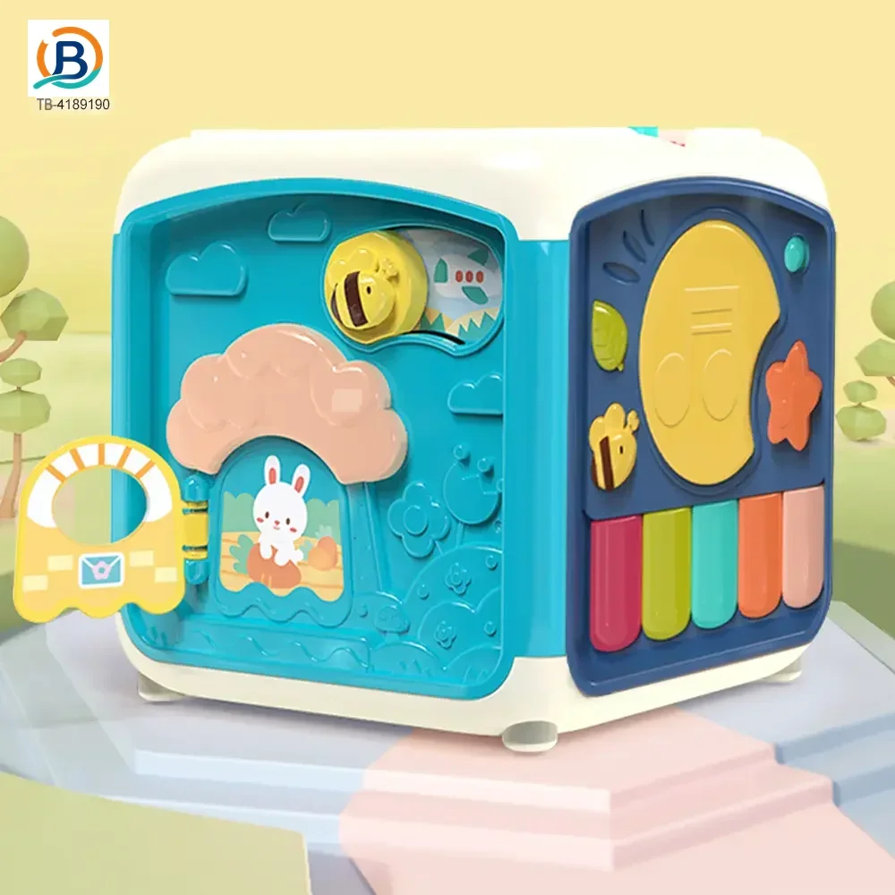 7-in-1 Activity Cube Seven Facet Toy with Music, Shapes, and Interactive Play (TB-4189190) — product photograph 5
