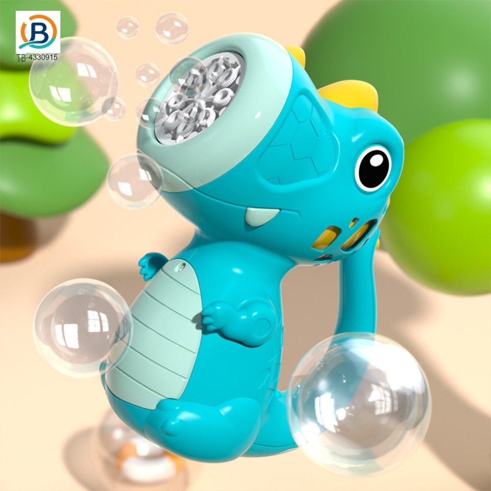 Cute Dinosaur Bubble Machine with Lights & Music (TB-4330915) — product photograph 4