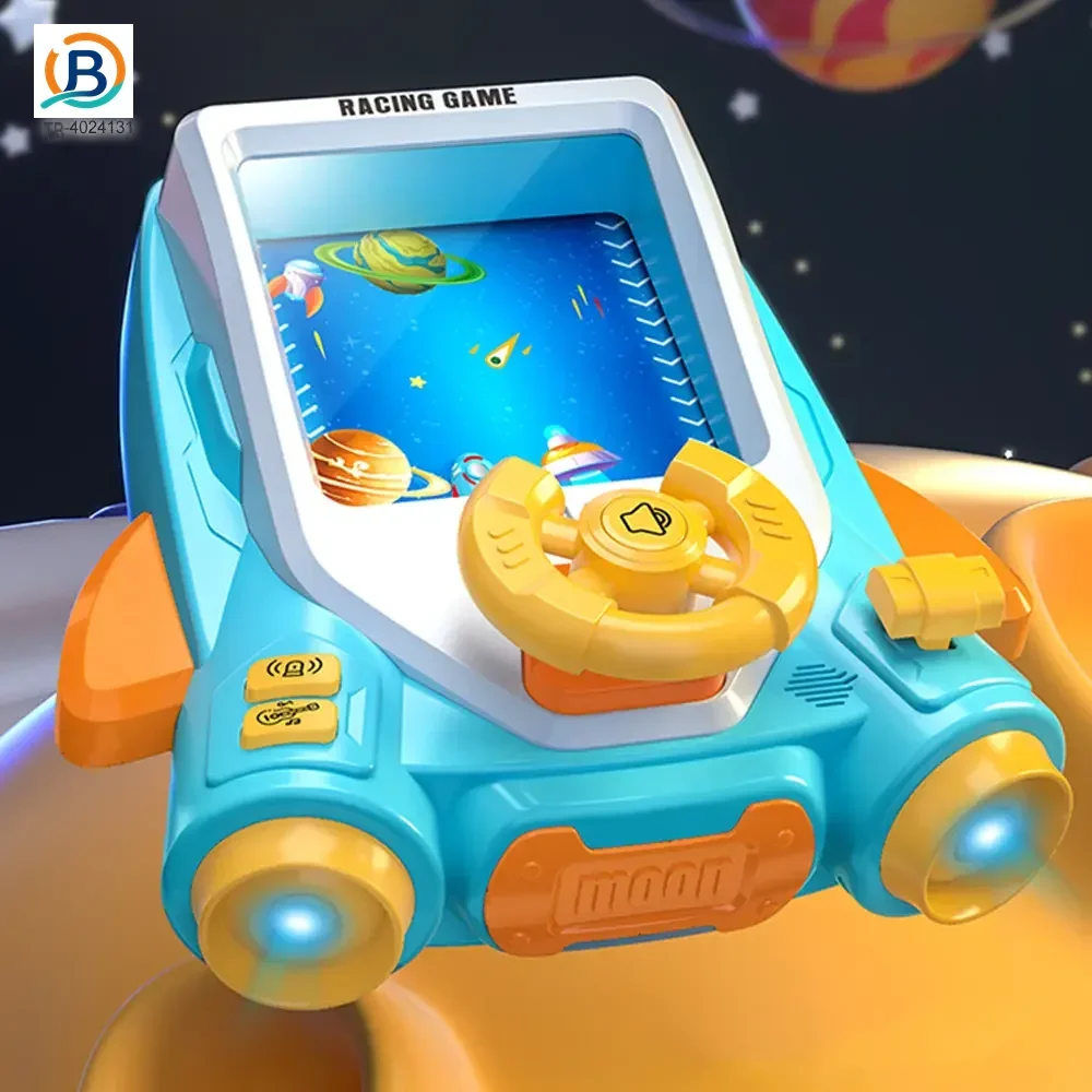 2-in-1 Space Car Game Machine Toy with Lights, Sounds, and Dual Charging Options (TB-4024131) — product photograph 2