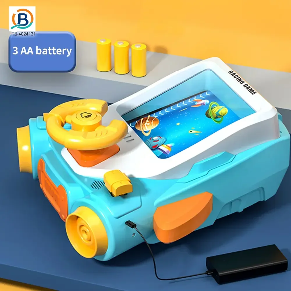 2-in-1 Space Car Game Machine Toy with Lights, Sounds, and Dual Charging Options (TB-4024131) — product photograph 5