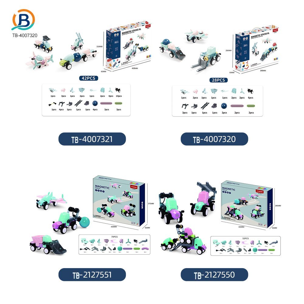 Magnetic Building Block Toys (TB-4007320) — product photograph 3