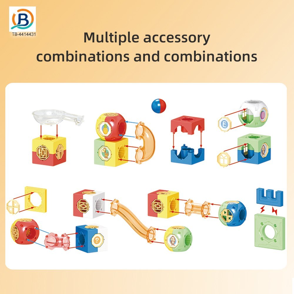 Transparent 3-in-1 Magnetic Building Blocks (TB-4414431) — product photograph 2