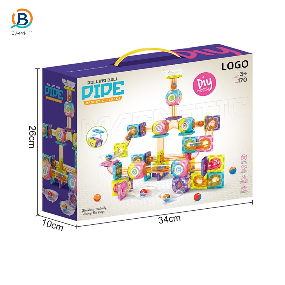 Transparent 3-in-1 Magnetic Building Blocks (TB-4414431) — illustrated product details, panel 9