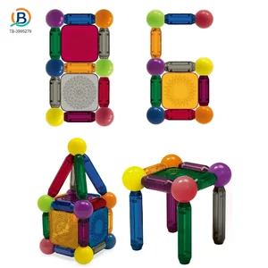 Wholesale Magnetic Toy with Color Window and Romote-Controlled Light – Educational Toy, DIY Toy