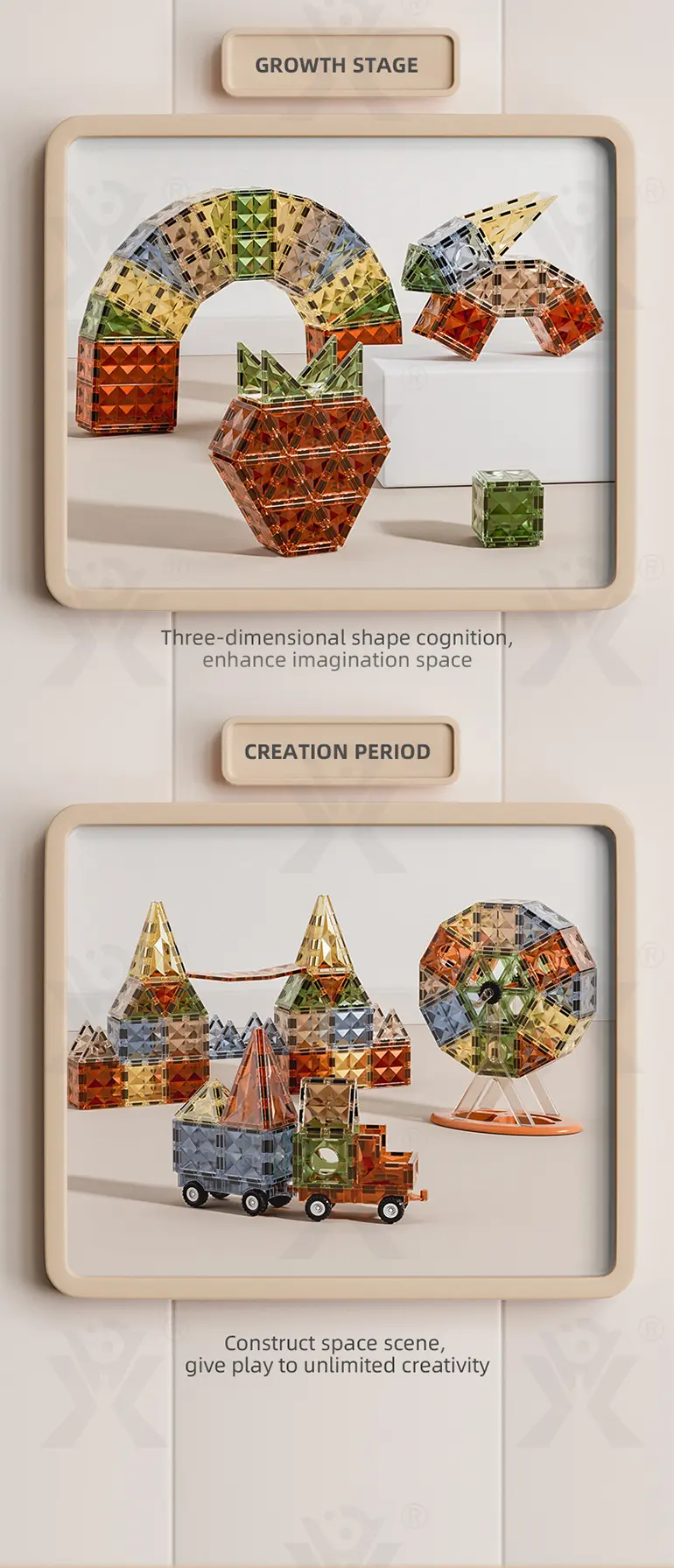 Diamond Magnetic Sheet Bricks (TB-4074530) — illustrated product details, panel 3