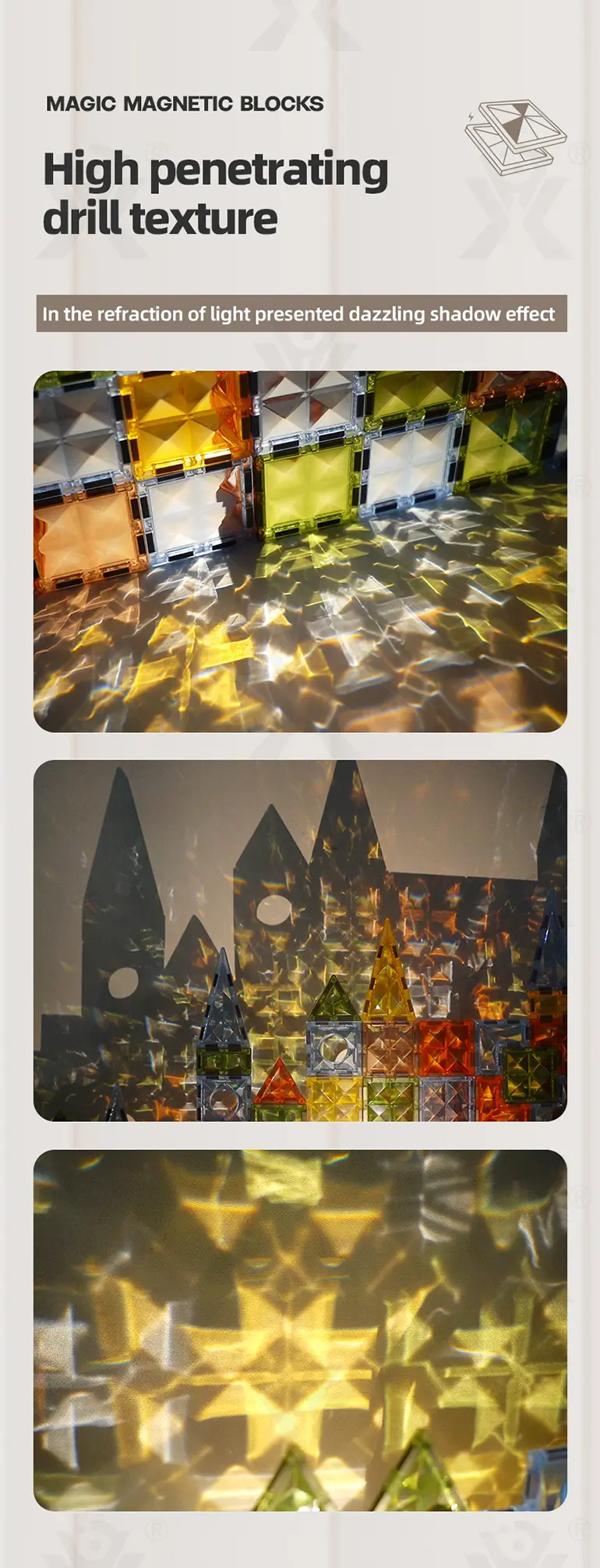 Diamond Magnetic Sheet Bricks (TB-4074530) — illustrated product details, panel 5