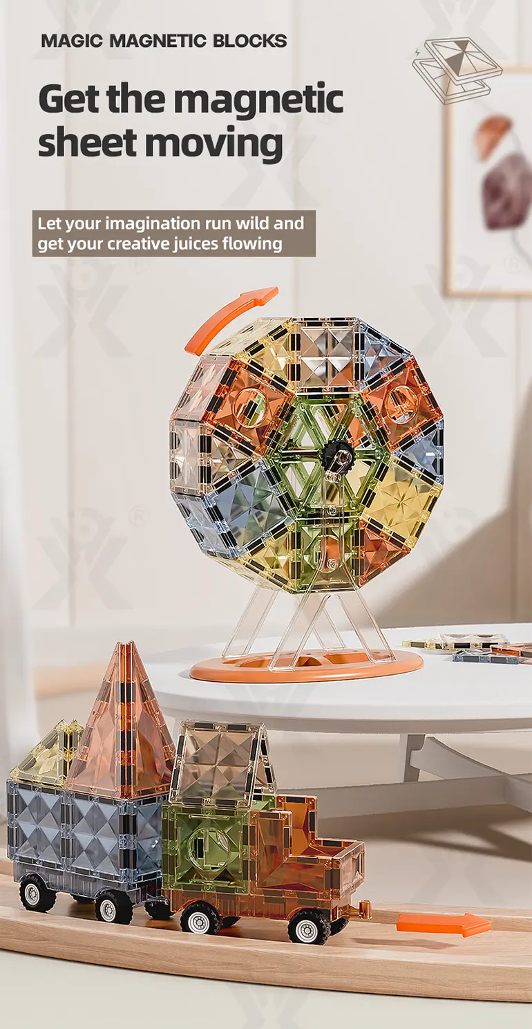 Diamond Magnetic Sheet Bricks (TB-4074530) — illustrated product details, panel 6