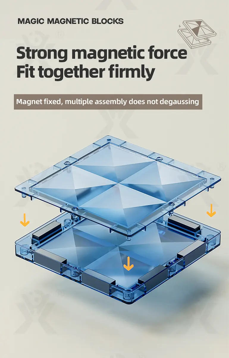Diamond Magnetic Sheet Bricks (TB-4074530) — illustrated product details, panel 7