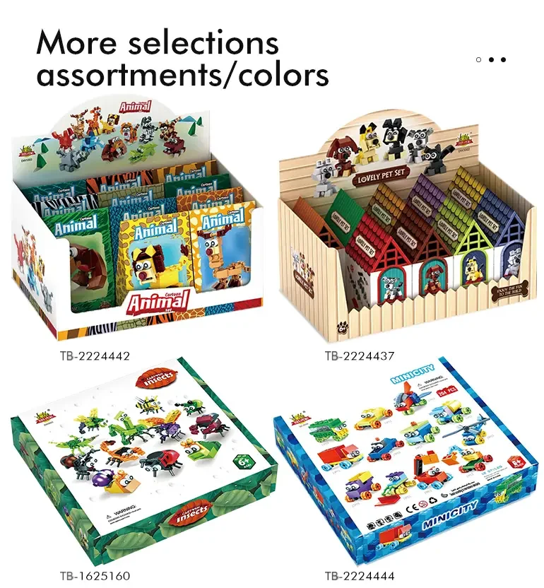 Insect Set Building Bricks For Kids Creative Playing (TB-1625160) — illustrated product details, panel 5