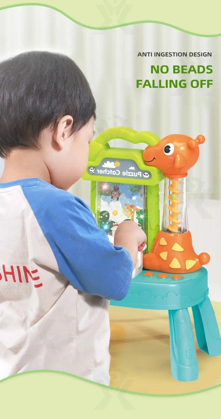 Cartoon Bean Catching Machine Toy, Educational Toy (TB-3989341) — illustrated product details, panel 2