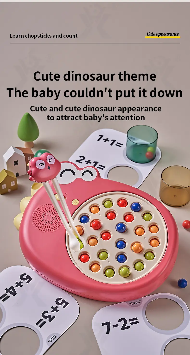Chopsticks Training Machine Toy, Educational Toy (TB-4163000) — illustrated product details, panel 5