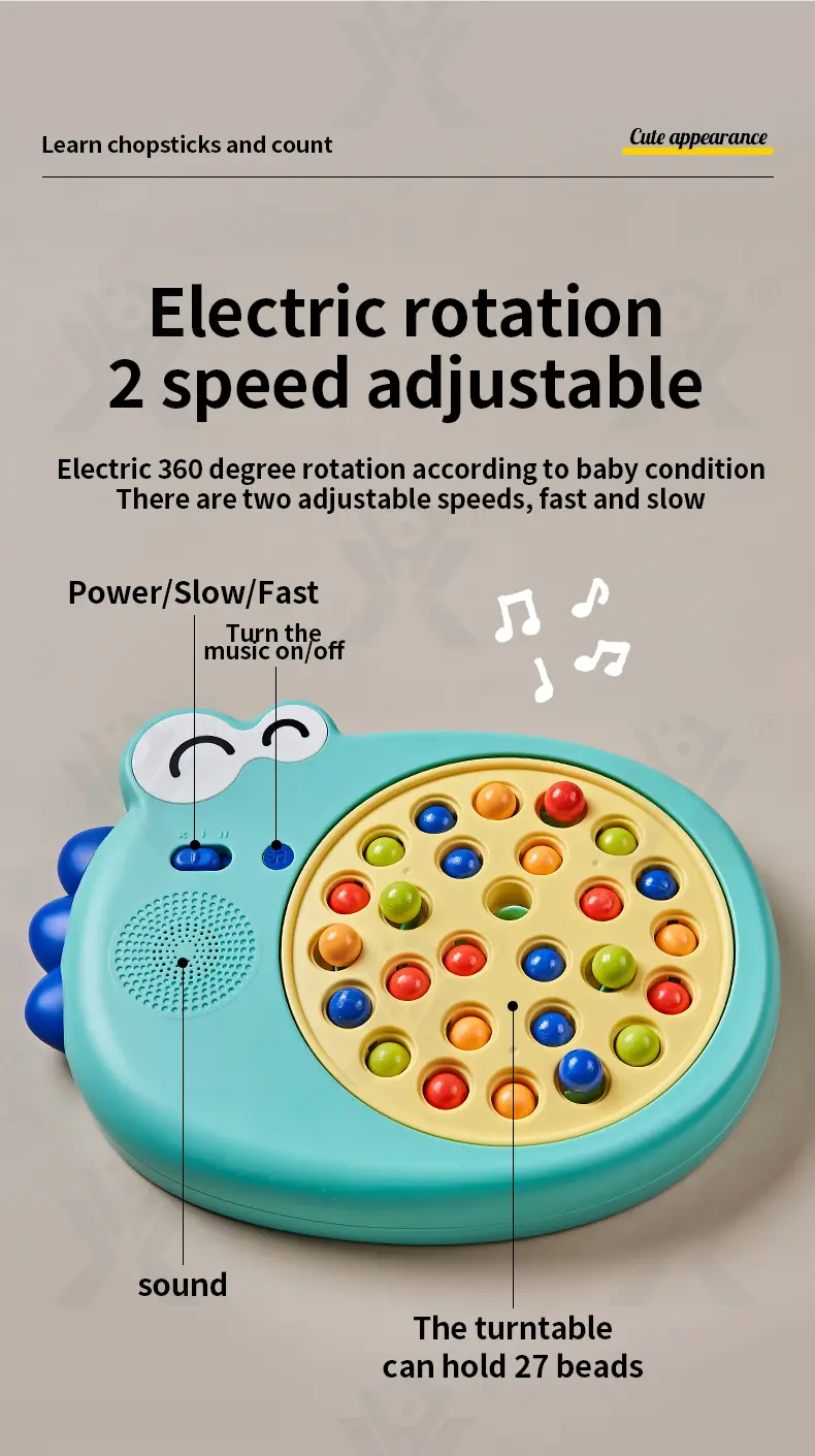 Chopsticks Training Machine Toy, Educational Toy (TB-4163000) — illustrated product details, panel 7