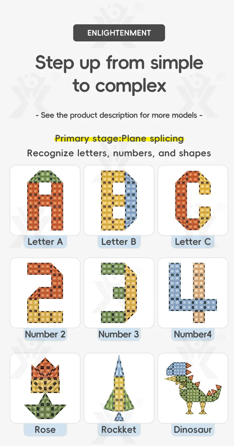 Luminescent Magnetic Bricks (TB-4193968) — illustrated product details, panel 9