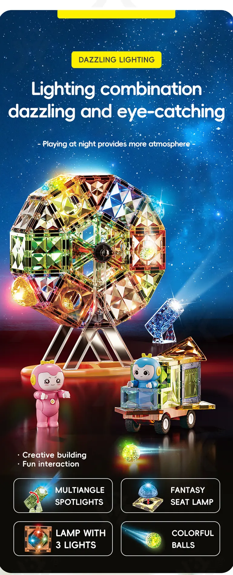Glowing Magnetic Brick Toy (TB-4193966) — illustrated product details, panel 4