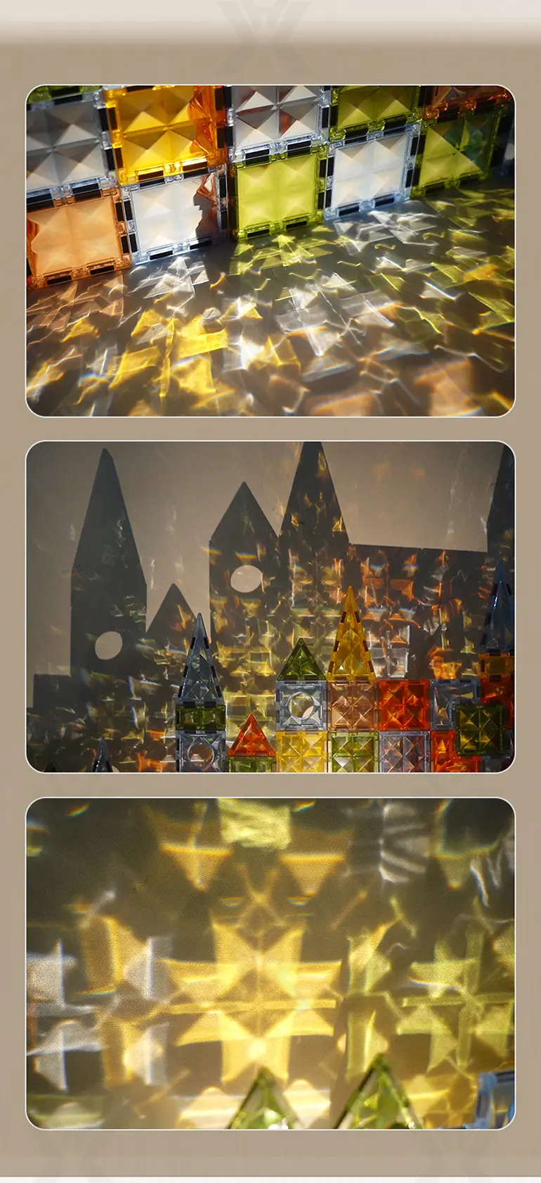 Glowing Magnetic Brick Toy (TB-4193966) — illustrated product details, panel 8