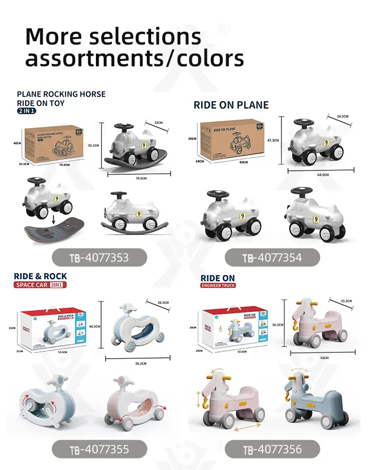 2-in-1 Rocking Horse & Scooter Toy, 3 Years and Up (TB-4077353) — illustrated product details, panel 11