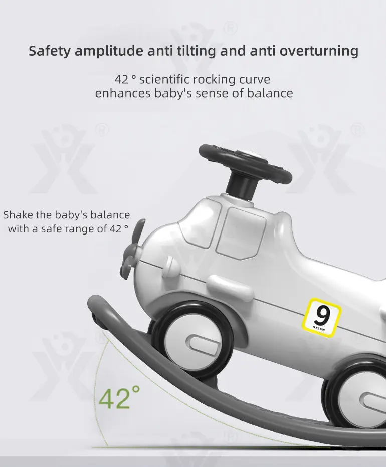 2-in-1 Rocking Horse & Scooter Toy, 3 Years and Up (TB-4077353) — illustrated product details, panel 5