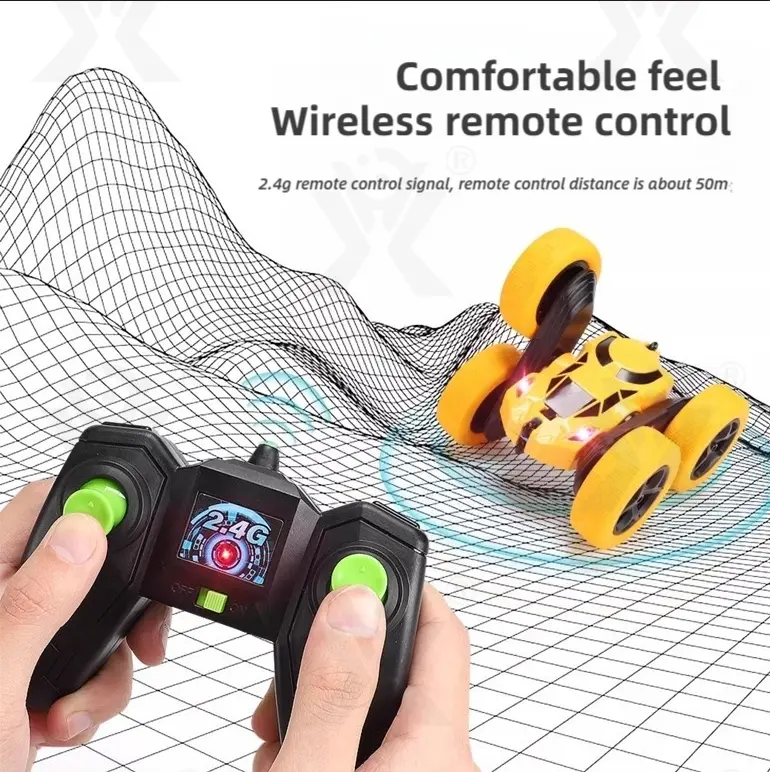 2.4G RC Double-sided Stunt Car Toy, RC Toy (TB-4894352) — illustrated product details, panel 12