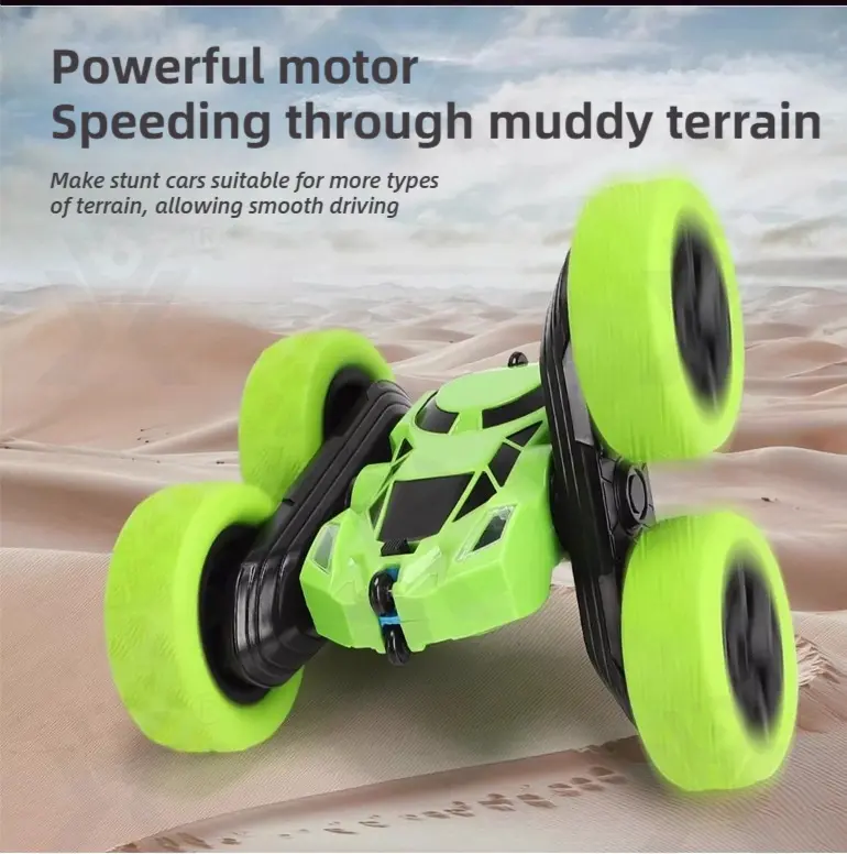 2.4G RC Double-sided Stunt Car Toy, RC Toy (TB-4894352) — illustrated product details, panel 5