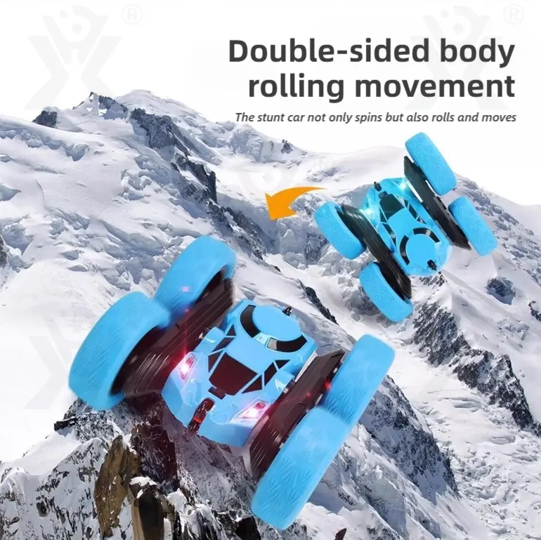 2.4G RC Double-sided Stunt Car Toy, RC Toy (TB-4894352) — illustrated product details, panel 8
