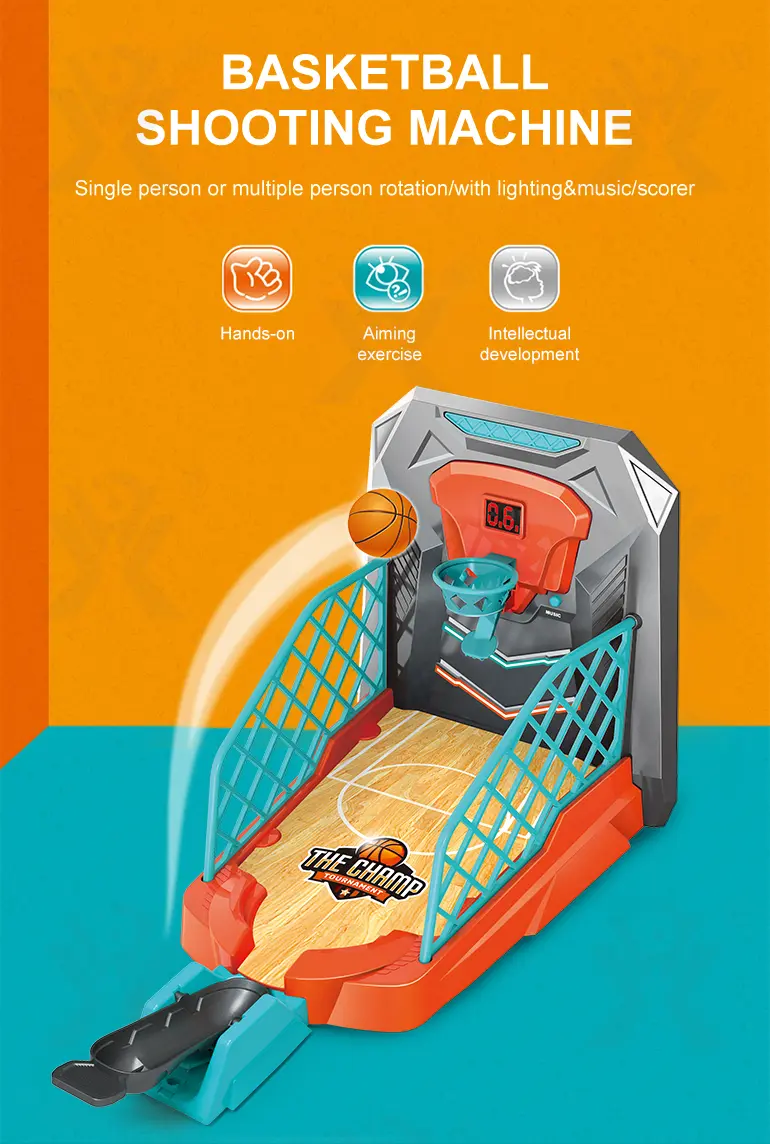 Mini Basketball Shooting Machine Toys (TB-3934648) — illustrated product details, panel 1