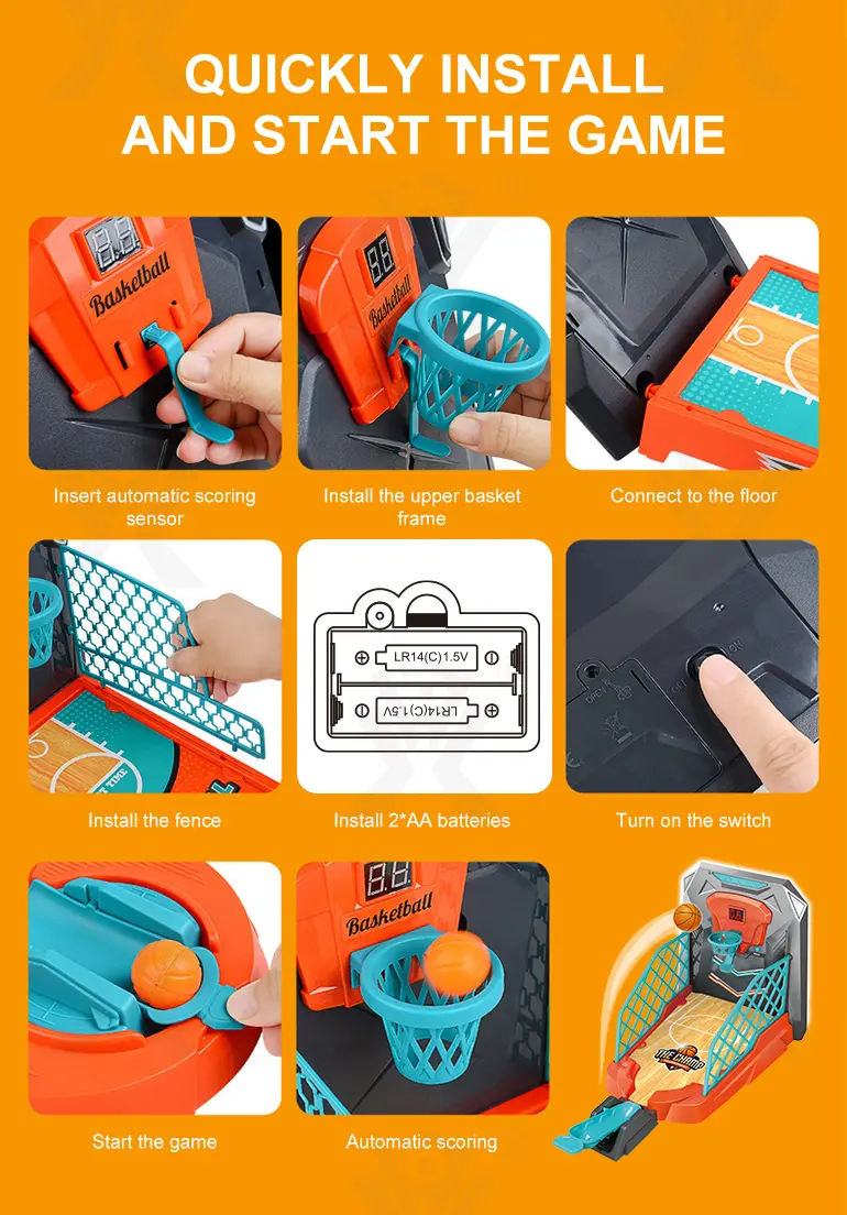 Mini Basketball Shooting Machine Toys (TB-3934648) — illustrated product details, panel 3
