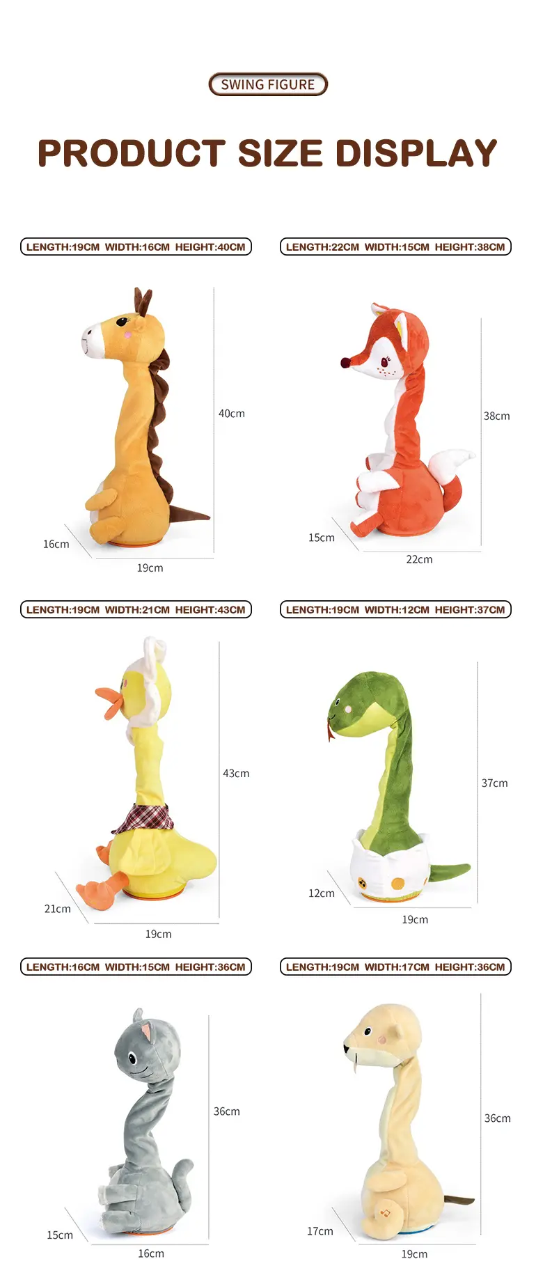 Swinging Cute Duck Toy (TB-4355242) — illustrated product details, panel 10