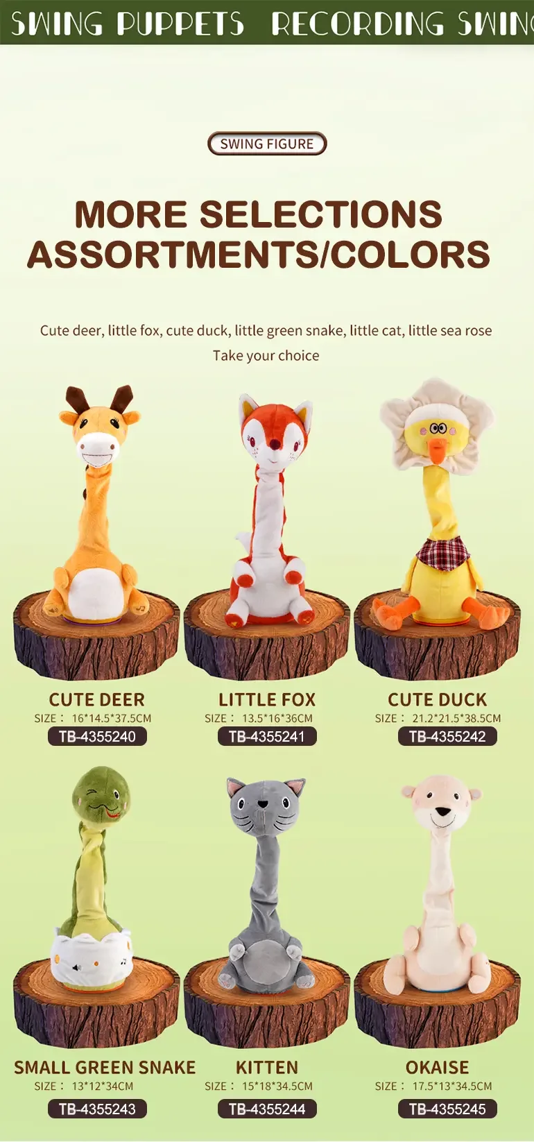 Swinging Cute Duck Toy (TB-4355242) — illustrated product details, panel 9