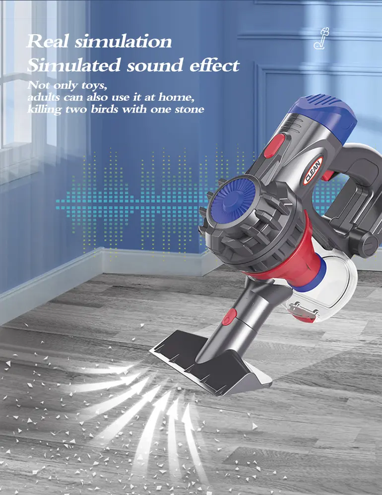 Realistic 2-in-1 Vacuum Cleaner (TB-2228974) — illustrated product details, panel 3