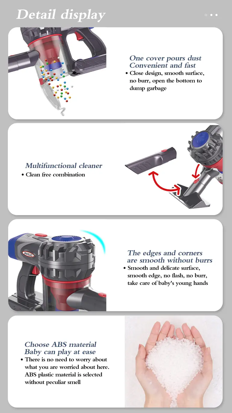 Realistic 2-in-1 Vacuum Cleaner (TB-2228974) — illustrated product details, panel 4