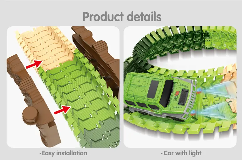 Volcano Dinosaur Track Toy, Spray and Light (TB-2266512) — illustrated product details, panel 5