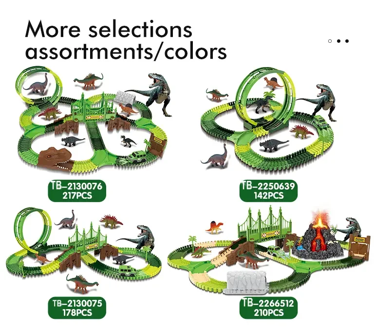 Volcano Dinosaur Track Toy, Spray and Light (TB-2266512) — illustrated product details, panel 6