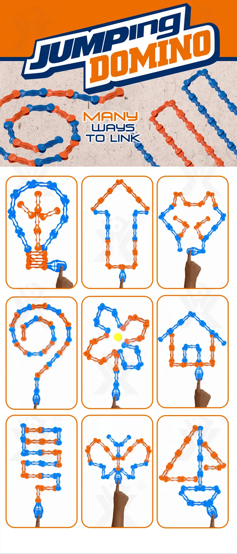 Jumping Domino Game Toy Supplier (TB-4047653) — illustrated product details, panel 2